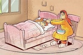 چالش های بیمار داری و درگیر آداب رسوم غلط خانواده 